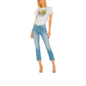 M.I.H  LIMITED EDITION HIGH RISE CROPPED BELL LOU JEANS 29